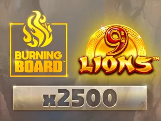 9 Lions™ Burning Board™ thumbnail